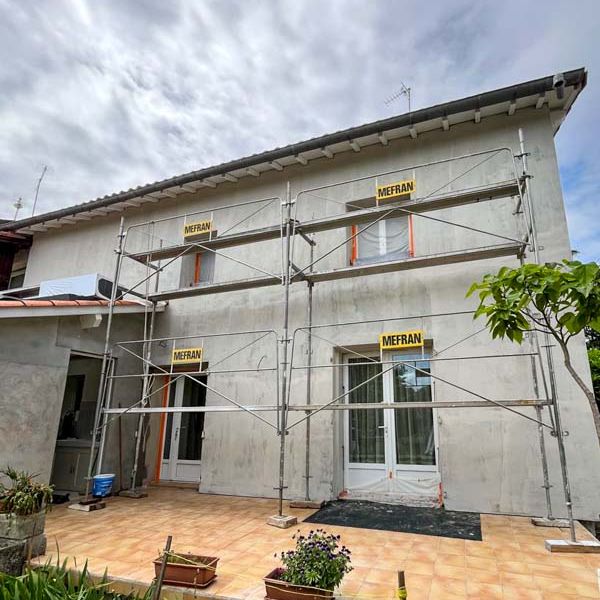 ITE maison sur deux niveaux